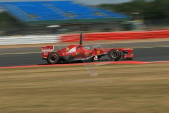World © Octane Photographic Ltd. Formula 1 - Young Driver Test - Silverstone. Thursday 18th July 2013. Day 2. Scuderia Ferrari F138 - Davide Rigon. Digital Ref : 0753lw1d9438