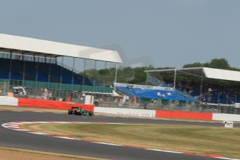World © Octane Photographic Ltd. Formula 1 - Young Driver Test - Silverstone. Thursday 18th July 2013. Day 2. Caterham F1 Team CT03 – Giedo Van Der Garde. Digital Ref : 0753lw1d9489