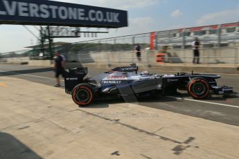 World © Octane Photographic Ltd. Formula 1 - Young Driver Test - Silverstone. Thursday 18th July 2013. Day 2. Sauber C32 - Nico Hülkenberg. Digital Ref : 0753lw1d9717