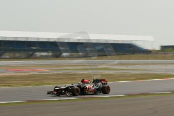 World © Octane Photographic Ltd. Formula 1 - Young Driver Test - Silverstone. Wednesday 17th July 2013. Day 1. Lotus F1 Team E21 - Nicolas Prost. Digital Ref : 0752lw1d5896