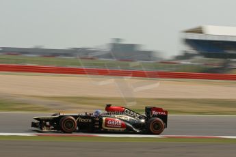 World © Octane Photographic Ltd. Formula 1 - Young Driver Test - Silverstone. Wednesday 17th July 2013. Day 1. Lotus F1 Team E21 - Nicolas Prost. Digital Ref : 0752lw1d5900