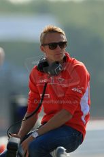 World © Octane Photographic Ltd. Formula 1 - Young Driver Test - Silverstone. Wednesday 17th July 2013. Day 1. Marussia F1 Team MR02 – Max Chilton. Digital Ref : 0752lw1d8446