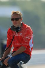 World © Octane Photographic Ltd. Formula 1 - Young Driver Test - Silverstone. Wednesday 17th July 2013. Day 1. Marussia F1 Team MR02 – Max Chilton. Digital Ref : 0752lw1d8449