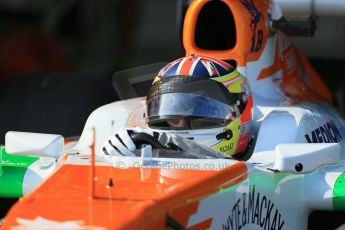 World © Octane Photographic Ltd. Formula 1 - Young Driver Test - Silverstone. Wednesday 17th July 2013. Day 1. Sahara Force India VJM06 - James Calado. Digital Ref : 0752lw1d8464