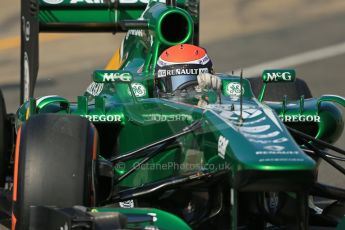 World © Octane Photographic Ltd. Formula 1 - Young Driver Test - Silverstone. Wednesday 17th July 2013. Day 1. Caterham F1 Team CT03 - Alex Rossi. Digital Ref : 0752lw1d8481