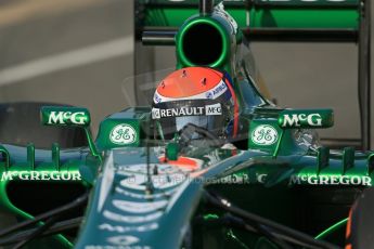 World © Octane Photographic Ltd. Formula 1 - Young Driver Test - Silverstone. Wednesday 17th July 2013. Day 1. Caterham F1 Team CT03 - Alex Rossi. Digital Ref : 0752lw1d8485