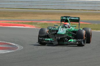 World © Octane Photographic Ltd. Formula 1 - Young Driver Test - Silverstone. Wednesday 17th July 2013. Day 1. Caterham F1 Team CT03 - Alex Rossi. Digital Ref : 0752lw1d8651