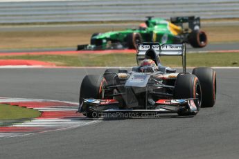 World © Octane Photographic Ltd. Formula 1 - Young Driver Test - Silverstone. Wednesday 17th July 2013. Day 1. Caterham F1 Team CT03 - Alex Rossi. Digital Ref : 0752lw1d8673