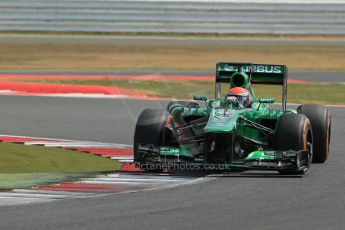 World © Octane Photographic Ltd. Formula 1 - Young Driver Test - Silverstone. Wednesday 17th July 2013. Day 1. Caterham F1 Team CT03 - Alex Rossi. Digital Ref : 0752lw1d8710