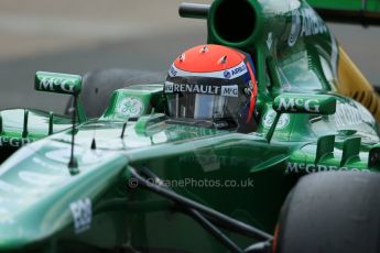 World © Octane Photographic Ltd. Formula 1 - Young Driver Test - Silverstone. Wednesday 17th July 2013. Day 1. Caterham F1 Team CT03 - Alex Rossi. Digital Ref : 0752lw1d8847