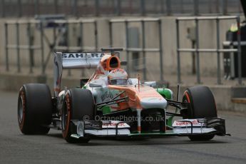 World © Octane Photographic Ltd. Formula 1 - Young Driver Test - Silverstone. Wednesday 17th July 2013. Day 1. Sahara Force India VJM06 - Paul Di Resta. Digital Ref : 0752lw1d8869