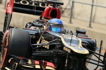 World © Octane Photographic Ltd. Formula 1 - Young Driver Test - Silverstone. Wednesday 17th July 2013. Day 1. Lotus F1 Team E21 - Nicolas Prost. Digital Ref : 0752lw1d8895