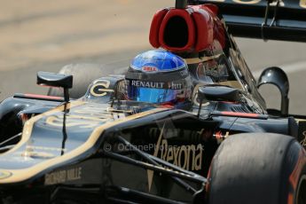 World © Octane Photographic Ltd. Formula 1 - Young Driver Test - Silverstone. Wednesday 17th July 2013. Day 1. Lotus F1 Team E21 - Nicolas Prost. Digital Ref : 0752lw1d8977