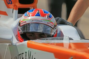 World © Octane Photographic Ltd. Formula 1 - Young Driver Test - Silverstone. Wednesday 17th July 2013. Day 1. Sahara Force India VJM06 - Paul Di Resta. Digital Ref : 0752lw1d9005