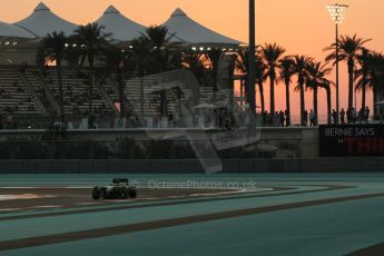 World © Octane Photographic Ltd. Friday 21st November 2014. Abu Dhabi Grand Prix - Yas Marina Circuit - Formula 1 Practice 2. Caterham F1 Team CT05 – William Stevens. Digital Ref: 1161CB1D7140