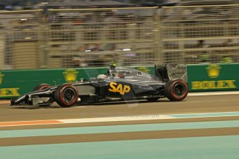 World © Octane Photographic Ltd. Friday 21st November 2014. Abu Dhabi Grand Prix - Yas Marina Circuit - Formula 1 Practice 2. McLaren Mercedes MP4/29 – Kevin Magnussen. Digital Ref: 1161CB1D7184
