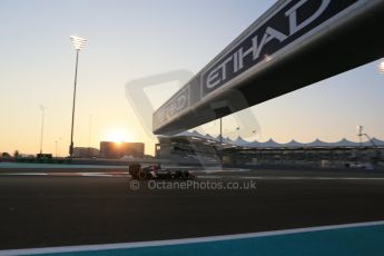 World © Octane Photographic Ltd. Friday 21st November 2014. Abu Dhabi Grand Prix - Yas Marina Circuit - Formula 1 Practice 2. Sauber C33 – Adrian Sutil. Digital Ref: 1161LB1D4643