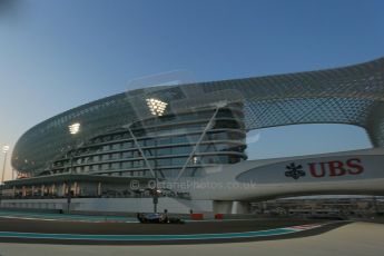 World © Octane Photographic Ltd. Friday 21st November 2014. Abu Dhabi Grand Prix - Yas Marina Circuit - Formula 1 Practice 2. McLaren Mercedes MP4/29 – Kevin Magnussen. Digital Ref: 1161LB1D4836