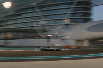 World © Octane Photographic Ltd. Friday 21st November 2014. Abu Dhabi Grand Prix - Yas Marina Circuit - Formula 1 Practice 2. Mercedes AMG Petronas F1 W05 - Nico Rosberg. Digital Ref: 1161LB1D4911