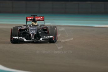 World © Octane Photographic Ltd. Friday 21st November 2014. Abu Dhabi Grand Prix - Yas Marina Circuit - Formula 1 Practice 2. Sauber C33 – Adrian Sutil. Digital Ref: 1161LB1D5114