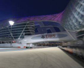World © Octane Photographic Ltd. Friday 21st November 2014. Abu Dhabi Grand Prix - Yas Marina Circuit - Formula 1 Practice 2. Caterham F1 Team CT05 – William Stevens. Digital Ref: 1161LB1D5240