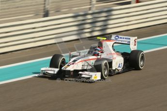 World © Octane Photographic Ltd. Friday 21st November 2014. GP2 Practice – Abu Dhabi GP - Yas Marina Circuit, United Arab Emirates. Simon Trummer - Rapax. Digital Ref :1159CB1D5693
