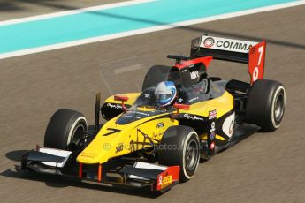 World © Octane Photographic Ltd. 2014 Formula 1 Abu Dhabi Grand Prix, GP2 Practice, Friday 21st November 2014. Jolyon Palmer – DAMS. Digital Ref : 1159CB1D5777