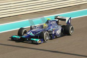 World © Octane Photographic Ltd. Friday 21st November 2014. GP2 Practice – Abu Dhabi GP - Yas Marina Circuit, United Arab Emirates. Julian Leal - Carlin. Digital Ref :1159CB1D5796