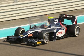 World © Octane Photographic Ltd. Friday 21st November 2014. GP2 Practice – Abu Dhabi GP - Yas Marina Circuit, United Arab Emirates. Artem Markelov - RT Russian Time. Digital Ref :1159CB1D5813