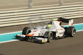 World © Octane Photographic Ltd. Friday 21st November 2014. GP2 Practice – Abu Dhabi GP - Yas Marina Circuit, United Arab Emirates. Kimiya Sato - Campos Racing. Digital Ref :1159CB1D5821
