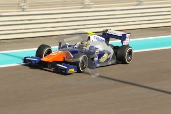World © Octane Photographic Ltd. Friday 21st November 2014. GP2 Practice – Abu Dhabi GP - Yas Marina Circuit, United Arab Emirates. Johnny Cecotto - Trident. Digital Ref :1159CB1D5830