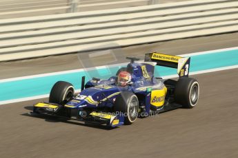 World © Octane Photographic Ltd. Friday 21st November 2014. GP2 Practice – Abu Dhabi GP - Yas Marina Circuit, United Arab Emirates. Felipe Nasr - Carlin. Digital Ref : 1159CB1D5840