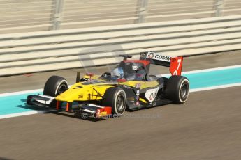 World © Octane Photographic Ltd. 2014 Formula 1 Abu Dhabi Grand Prix, GP2 Practice, Friday 21st November 2014. Jolyon Palmer – DAMS. Digital Ref : 1159CB1D5856