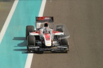 World © Octane Photographic Ltd. Friday 21st November 2014. GP2 Practice – Abu Dhabi GP - Yas Marina Circuit, United Arab Emirates. Takuya Izawa - ART Grand Prix. Digital Ref : 1159CB1D5968