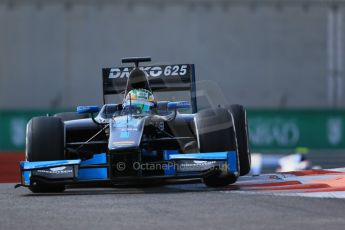 World © Octane Photographic Ltd. Friday 21st November 2014. GP2 Practice – Abu Dhabi GP - Yas Marina Circuit, United Arab Emirates. Nathanael Berthon - Venezuela GP Lazarus. Digital Ref : 1159LB1D3600