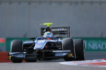 World © Octane Photographic Ltd. Friday 21st November 2014. GP2 Practice – Abu Dhabi GP - Yas Marina Circuit, United Arab Emirates. Artem Markelov - RT Russian Time. Digital Ref :1159LB1D3624
