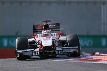 World © Octane Photographic Ltd. Friday 21st November 2014. GP2 Practice – Abu Dhabi GP - Yas Marina Circuit, United Arab Emirates. Takuya Izawa - ART Grand Prix. Digital Ref : 1159LB1D3682