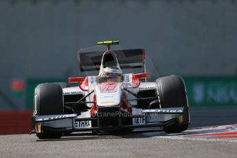 World © Octane Photographic Ltd. Friday 21st November 2014. GP2 Practice – Abu Dhabi GP - Yas Marina Circuit, United Arab Emirates. Stoffel Vandoorne - ART Grand Prix. Digital Ref :1159LB1D3694