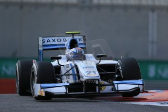 World © Octane Photographic Ltd. Friday 21st November 2014. GP2 Practice – Abu Dhabi GP - Yas Marina Circuit, United Arab Emirates. Marco Sorensen - MP Motorsport. Digital Ref :1159LB1D3748