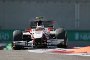 World © Octane Photographic Ltd. Friday 21st November 2014. GP2 Practice – Abu Dhabi GP - Yas Marina Circuit, United Arab Emirates. Stoffel Vandoorne - ART Grand Prix. Digital Ref :1159LB1D3782