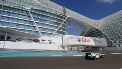 World © Octane Photographic Ltd. Friday 21st November 2014. GP2 Practice – Abu Dhabi GP - Yas Marina Circuit, United Arab Emirates. Marco Sorensen - MP Motorsport. Digital Ref :1159LB1D3846