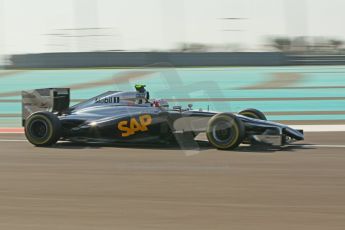 World © Octane Photographic Ltd. Saturday 22nd November 2014. Abu Dhabi Grand Prix - Formula 1 Practice 3. McLaren Mercedes MP4/29 – Kevin Magnussen. Digital Ref: 1165CB1D7984