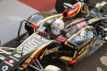 World © Octane Photographic Ltd. Saturday 22nd November 2014. Abu Dhabi Grand Prix - Formula 1 Practice 3. Lotus F1 Team E22 - Romain Grosjean. Digital Ref: 1165CB1D8060