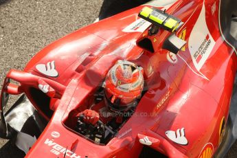 World © Octane Photographic Ltd. Saturday 22nd November 2014. Abu Dhabi Grand Prix - Formula 1 Practice 3. Scuderia Ferrari F14T – Kimi Raikkonen. Digital Ref: 1165CB1D8079