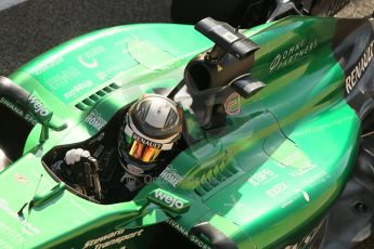 World © Octane Photographic Ltd. Saturday 22nd November 2014. Abu Dhabi Grand Prix - Formula 1 Practice 3. Caterham F1 Team CT05 – Kamui Kobayashi. Digital Ref: 1165CB1D8133