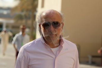 World © Octane Photographic Ltd. Saturday 22nd November 2014. Abu Dhabi Grand Prix - Formula 1 Practice 3. David Richards in the paddock. Digital Ref: 1165CB1D8145
