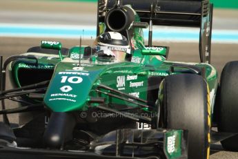 orld © Octane Photographic Ltd. Saturday 22nd November 2014. Abu Dhabi Grand Prix - Yas Marina Circuit - Formula 1 Practice 3. Caterham F1 Team CT05 – Kamui Kobayashi. Digital Ref: 1165CB7D8330