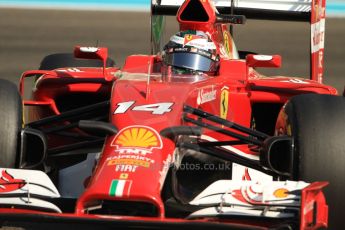 World © Octane Photographic Ltd. Saturday 22nd November 2014. Abu Dhabi Grand Prix - Yas Marina Circuit - Formula 1 Practice 3. Scuderia Toro Rosso STR9 – Jean-Eric Vergne. Digital Ref: 1165CB7D8360