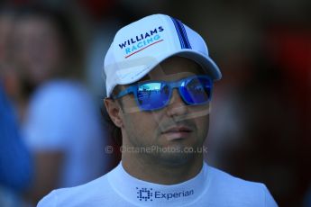 World © Octane Photographic Ltd. Saturday 22nd November 2014. Abu Dhabi Grand Prix - Yas Marina Circuit - Formula 1 Practice 3. Williams Martini Racing FW36 – Felipe Massa. Digital Ref: 1165LB1D0110