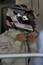 World © Octane Photographic Ltd. Saturday 22nd November 2014. Abu Dhabi Grand Prix - Yas Marina Circuit - Formula 1 Practice 3. Williams Martini Racing FW36 – Valtteri Bottas. Digital Ref: 1165LB1D0138
